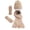 Pink, variant on Aoochasliy Winter Gloves Clearance Hat, Gloves, Scarf Set, Women's Warm Woolen Hat, Long Scarf, 3-in-1 Winter Thick