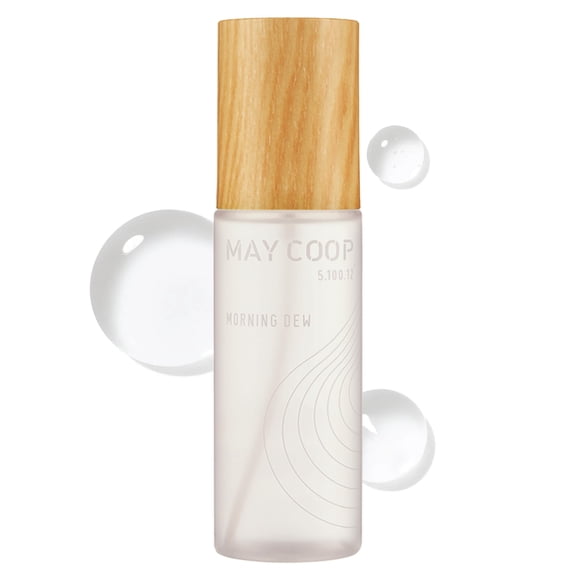 MAY COOP Raw Morning Dew Face Mist - Spray facial hidratante coreano con 87% de agua de arce y ácido hialurónico - Fórmula refrescante y ligera para pieles sensibles 2.71 fl.oz.