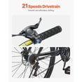 thumbnail image 3 of 29" Mountain Bike, Aluminum Alloy Frame, Front Suspension, 21-Speed Shimano Twist Shift, 3 of 6