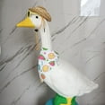 thumbnail image 6 of Kumdkd Porch Goose Costume Set - Goose Holiday Outfit 23-Inch Lawn Decor - Multicolor Polyester Outdoor Garden Decor - Hat, Bib & Glasses‌, 6 of 7