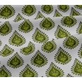 thumbnail image 6 of oneOone Viscose Jersey Olive Green Fabric Block Fabric For Sewing Printed Craft Fabric By The Yard 60 Inch Wide-J6, 6 of 7