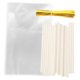 thumbnail image 5 of AURARMLET 100Jgo Bolsas Para Caramelos En Colores Surtidos Con Reutilizable Para Bakery, 5 of 7