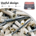 thumbnail image 3 of HEALEEP Parts Storage Bins Small Screw Organizer Plastic Transparent 1Set for Warehouses Organization, 3 of 8
