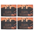 thumbnail image 1 of 4 piezas mantel individual de Halloween para regalos de Halloween, 1 of 3