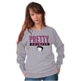 thumbnail image 4 of Betty Boop Pretty Girly Cutie Cute Women Crewneck Sweatshirt Brisco Brands M, 4 of 6