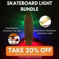 thumbnail image 6 of LED Skateboard Light Longboard Lights Skateboard Lights Fits on Any Longboards Bikes Scooters Headlights or Tail Lights, 6 of 8