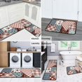 thumbnail image 5 of Pioneer Flower Floral Print Pattern Kitchen Rugs Sets Of 2,Anti Fatigue Kitchen Mat Rugs Non Slip Washable,Decorative Kitchen Floor Mats for Kitchen,Sink,Laundry,17"X30"+17"X47", 5 of 7