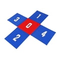 thumbnail image 4 of Almohadilla de salto para niños, juguete de regalo con forma de cruz, tapete de juego para entrenamiento de reacción para fiestas, eventos escolares,, 4 of 9