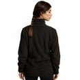 thumbnail image 2 of COUVER Women’s Lightweight Soft Warm Plush Winter Jacket, SOLID BLACK, S, 1 Piece, 2 of 4