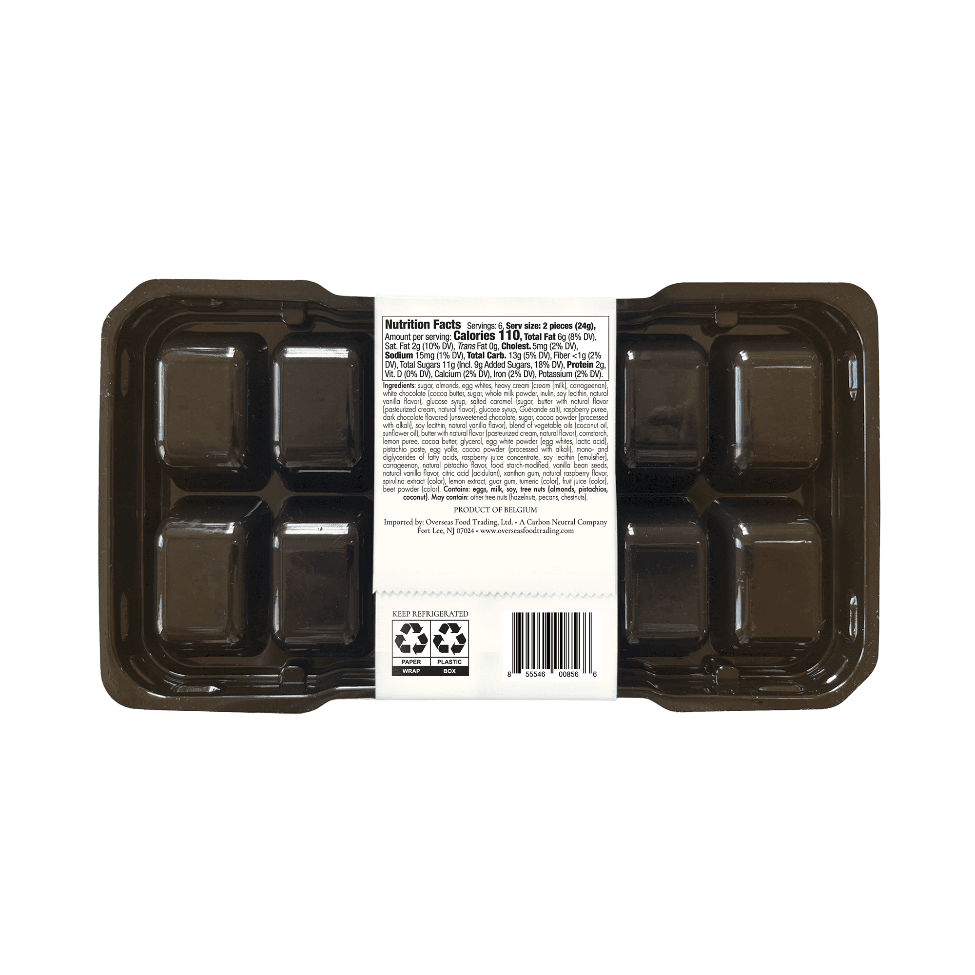 Le Chic Patissier - Original Macaron Cookies, 12 Count, 5.08 oz., Gluten-Free, Refrigerated