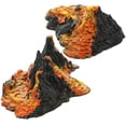 thumbnail image 4 of Miangastore 2pcs Simulation Volcano Models Volcano Ornaments Sandbox Toys Artificial Landscape Decorations, 4 of 8