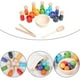 thumbnail image 5 of Juego para color Montessori Montoring Toy Wooden Multi-Purpose la escuela viajes al aire libre, 5 of 9