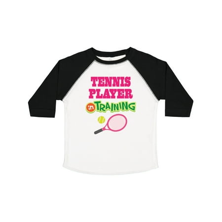 

Inktastic Future Tennis Player in Training Gift Toddler Toddler Girl T-Shirt