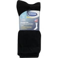 thumbnail image 4 of Dr. Scholl's Men's Big and Tall Diabetes and Circulatory Crew Socks 6-Pack, 4 of 9