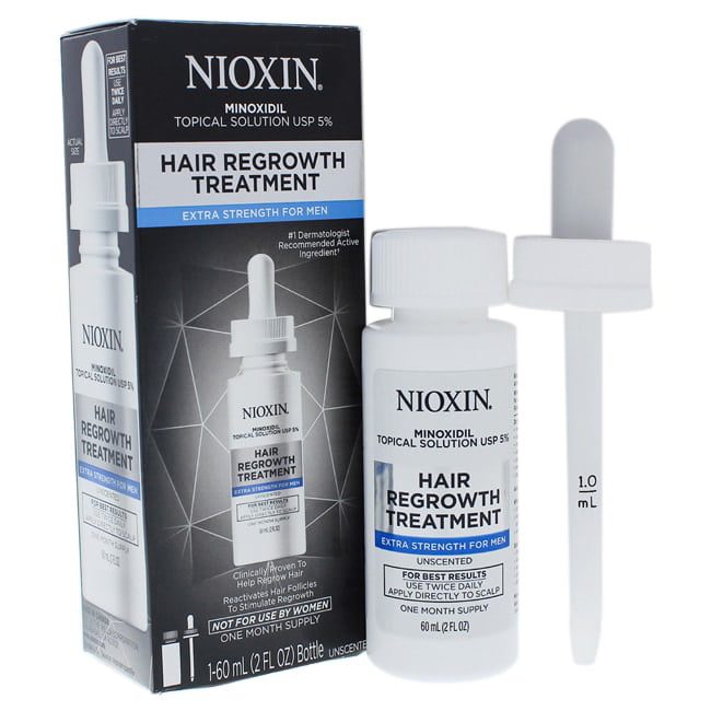 Nioxin - Nioxin Minoxidil 2-ounce Hair Regrowth Treatment Men - Walmart ...