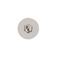thumbnail image 3 of Tornillos de cabeza plana hexagonales de acero inoxidable 316 M4x60mm tono plateado 6 piezas, 3 of 3