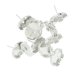 thumbnail image 4 of 10Pcs Pendientes de Corona Redondos Bisel Negro Configuración de La Base en Blanco Cabujón Resultados de Bricolaje Blanco plateado Macarena Pendientes de pendiente, 4 of 8