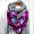 thumbnail image 2 of Beppter Women Butterfly Printing Scarf Fashion Multi-Purpose Shawl Scarf, 2 of 6