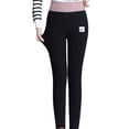 thumbnail image 2 of Qertyioot Legging Long pour Femmes Grande Taille, Mode Décontractée, Imprimé, Extensible, Taille Haute, Garde au Chaud, 2 of 8