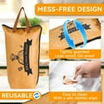 thumbnail image 3 of BBQ Blanket for Resting Meat,Smoker Meat Resting Blanket, Rusable Smoker Grilling Meat Insulated Resting Bag with Wide Mouth for Large Brisket/Pork Shoulders/Turkeys,Gifts for Men (BBQ Blanket 21in), 3 of 7