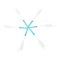 thumbnail image 2 of 200Pcs/Box Floss Interdental Brush Stick Toothpick Soft Silicone Double-ended Tooth Picks Oral Care, 2 of 6