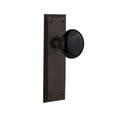 thumbnail image 3 of Nostalgic Warehouse Black Porcelain Door Knob with New York Plate, 3 of 7