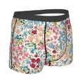 thumbnail image 3 of Kll Trendy Floral Design Men'S Cotton Boxer Briefs Underwear-X-Large, 3 of 9