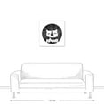 thumbnail image 3 of Creative Products Lion Rawr! 24x24 Canvas Wall Art, 3 of 5