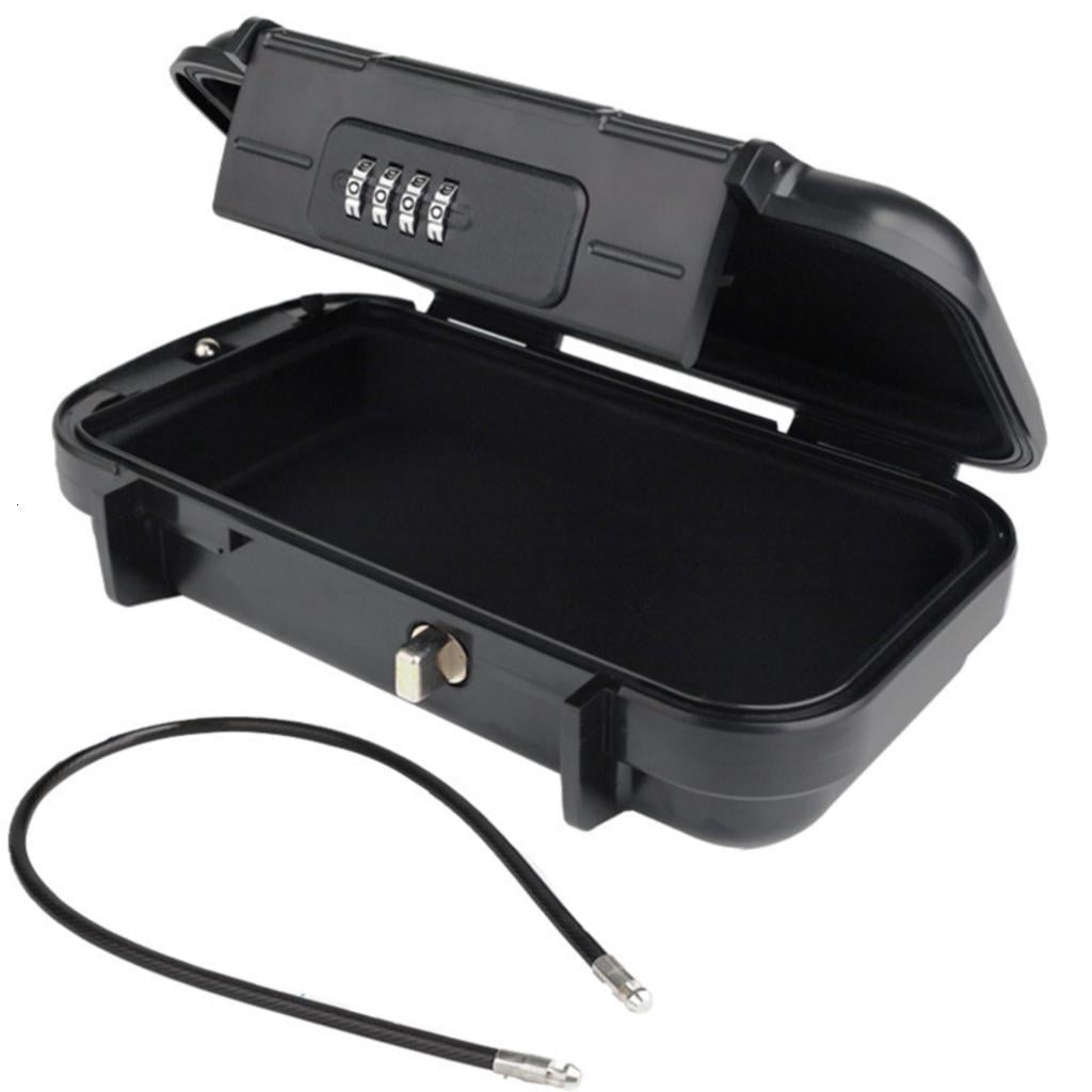 Vaultz Lockable Cash Box with Combo Combination Safe, Plastic