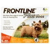 FRONTLINE Plus Flea and Tick Treatment for Small Dogs Upto 5 to 22 lbs., 6 Treatments 6 count