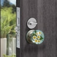 thumbnail image 2 of Poignée de Porte, Style Nature Animaux Transparents Bouton de Porte, Fleurs Époxy Rétro Rondes Boutons de Porte, Décoration Artistique Créative pour Chambre, Salon, Bureau, 2 of 5
