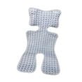 thumbnail image 3 of Alfombrilla para cochecito de bebé, protector para asiento de cochecito, funda práctica para silla, cojín para cochecito, alfombrilla para carrito Gris, 3 of 8
