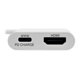 thumbnail image 2 of Adaptador de vídeo USB-C a HDMI 4Kx2K con USB-C PD, 2 of 5