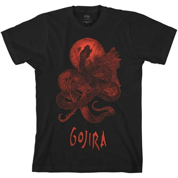 Gojira Unisex T-Shirt Serpent Moon (Medium)