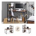 thumbnail image 4 of Escritorio Armable con Repisas, Superficie Amplia de Trabajo y Diseño Funcional para Home Office u Oficina, 4 of 5
