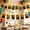 Gold-0A, variant on MMJ Graduation Party Decor Fabric Garland Arch Accessory Gold Black Tone Indoor Outdoor Backyard Holiday Scene Layout Supply 9.8ft