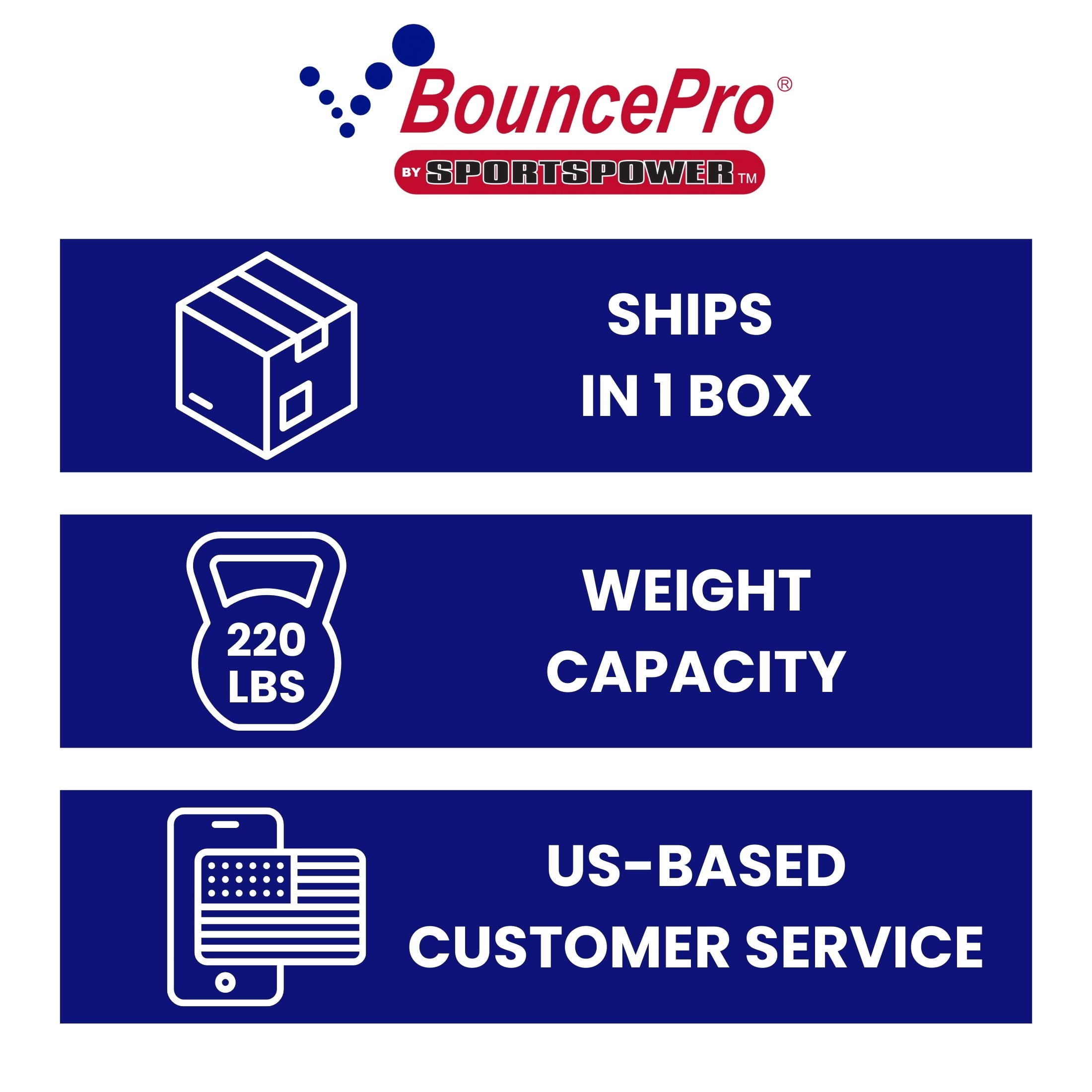 Bounce Pro 12ft Multiplay Trampoline & Enclosure Combo Set with Basketball, Electron Shooter Game, Flash Light Zone Features, Painted Legs & Phone pouch