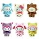 thumbnail image 2 of Mini juguete de peluche bonito, gatito de dibujos animados personalizado, pompón Purin Cinnamoroll, recuerdo de fiesta, figura rellena, muñeca, regalo de decoración del hogar, 2 of 4