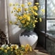 thumbnail image 2 of Xiao Hua 3 flores artificiales de margaritas, flores falsas, flores artificiales para decoración de bodas, 2 of 5