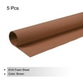 thumbnail image 3 of 5Pcs EVA Foam Sheets Brown 19.7 Inch x 17.7 Inch 0.8mm Thick Crafts Foam Sheets, 3 of 6