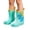 Mint Green, variant on Boys Girls Dinosaur Pattern Rain Boots Waterproof Slip Resistant Short Shaft PVC Kids Rain Footwear for Yard & School Yellow Size 8.5 Toddler