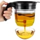 thumbnail image 3 of Cuenco separador de aceite | Colador separador de aceite para sopa de cocina de alta capacidad | Separador de grasas de acero inoxidable con liberador inferior • Filtro de grasa eficiente • Fácil de, 3 of 9