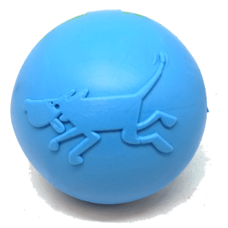 UPC: 0810216025243 | Wag Ball Ultra Durable Synthetic Rubber Chew Toy & Floating Retrieving Toy – Large – Blue