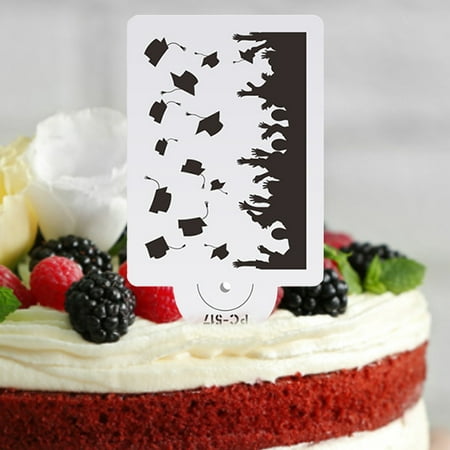 

Archer Cake Painting Mould Reusable Multifunctional PET Coffee Decorating Powder Stencil Mold for Kitchen