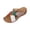 Brown, variant on Womens Wedge Slide Sandals Summer 2026, Colorful Strap Slip On Platform Shoes, Orthopedic Arch Support Casual Walking Flip Flops for Plantar Fasciitis Black