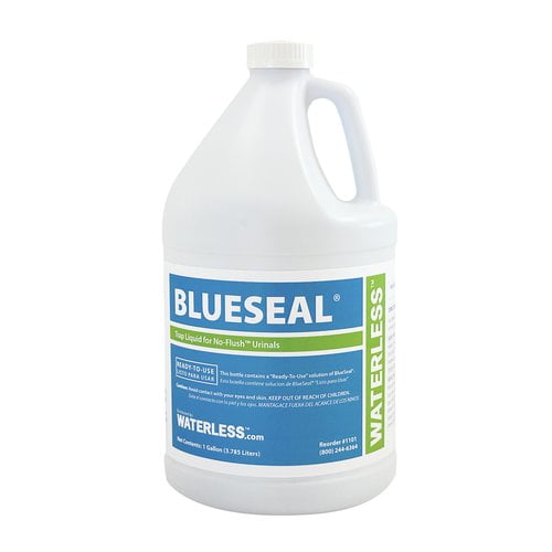 Waterless BlueSeal Gallon Urinal Trap Seal Liquid