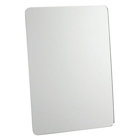 Bella Round Mirror - School Smart Rounded Corner Personal Mirror with Magnetic Back, 5 L x 7 W in