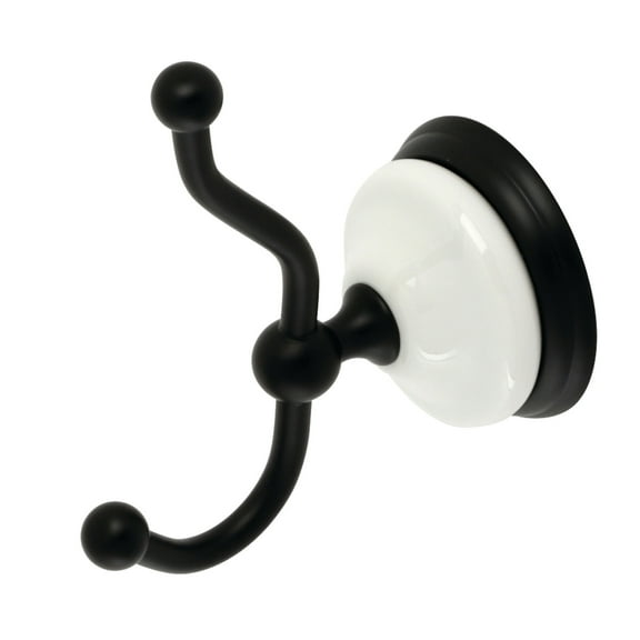 Kingston Brass BA1117MB Victorian Robe Hook, Matte Black