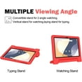 thumbnail image 4 of SUPNICE Kids Case for Onn 10.1” Model 100135925 Tablet (4th Generation, 2024), Light Weight Shock Proof Handle Stand Case for Walmart Onn 10.1 inch Tablet (Just Fit 2024, 4 Gen), Red, 4 of 9