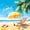 Ocean 03, variant on spefrowx Cute Vacation Turtle Queen Bedding for Kids, Coastal Watermelon Cocktail Bedding Comforter Set Queen, Black Reversible, 7-Piece